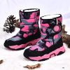 Winter warm cotton snow boots Warm boots for boys and girls comfortable warm mid-calf boots 30-39