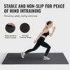 VEVOR 12 PCS 0.56" Thick Gym Floor Mats, 24"x24" EVA Foam & Rubber Top Interlocking Workout Mats with 48 sq.ft Coverage