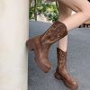 Autumn new women's casual leather shoes Martin boots high top shoes Student shoes fashion trend women's boots