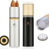 Galiner Metal Jar Cigar Humidor New Travel Portable Fit 4 Cigars Tube Case With Humidifier Cigar Hygrometer