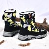 Winter warm cotton snow boots Warm boots for boys and girls comfortable warm mid-calf boots 30-39