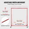 Newly Upgraded!VEVOR Painting Rack Adjustable Paint Hanger 8 Hooks Auto Body Painting Stand