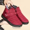 New lightweight cotton shoes women's shoes elderly shoes plus velvet women's short boots snow boots casual walking shoes