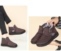 New lightweight cotton shoes women's shoes elderly shoes plus velvet women's short boots snow boots casual walking shoes
